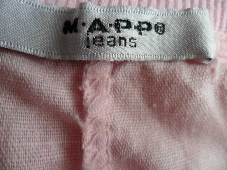 Mapp jeans-pudrowa lniana sukienka XL/100% len