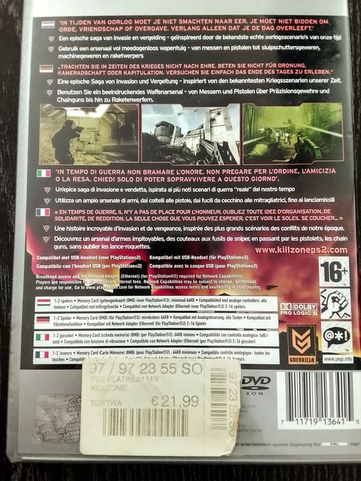 Killzone PlayStation 2