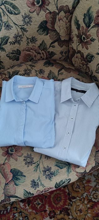 Reserved koszula damska 34 paseczki bialo-czarne