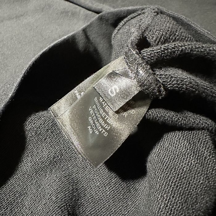 Худи Vetements drip metal hoodie S M L
