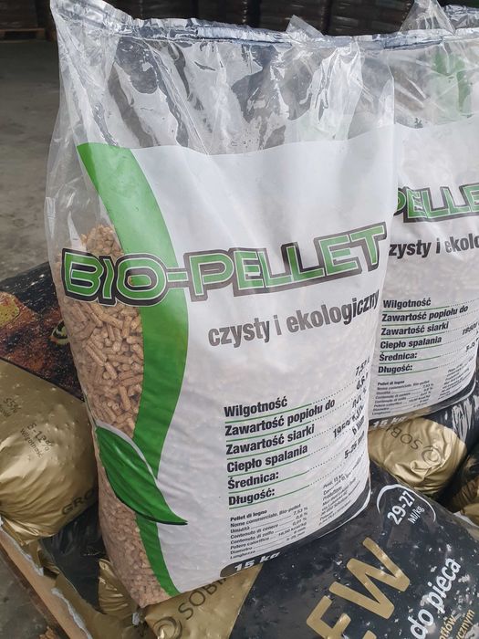 Pellet drzewny Bio-Pellet Kuzio Drewnoland Olczyk BSH 6mm certyfikat
