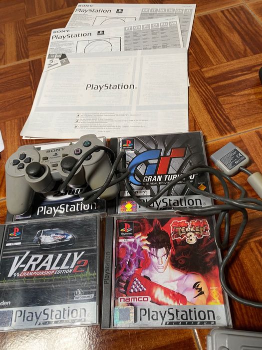 Sony PlayStation 1 + jogos ORIGINAIS + outros jogos