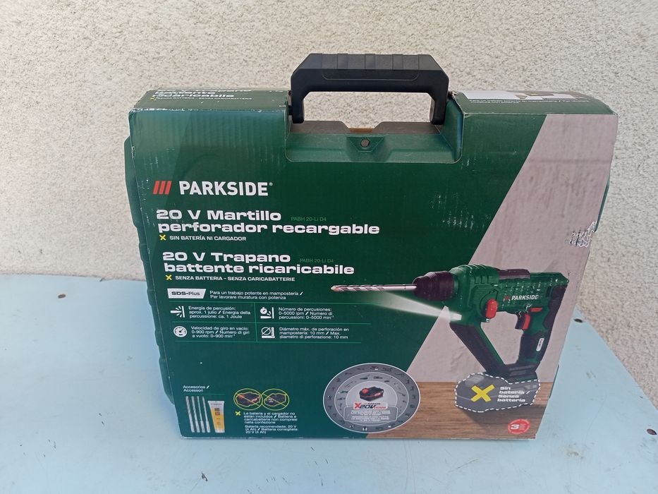 Акумуляторний перфоратор PARKSIDE PABH 20-Li D4