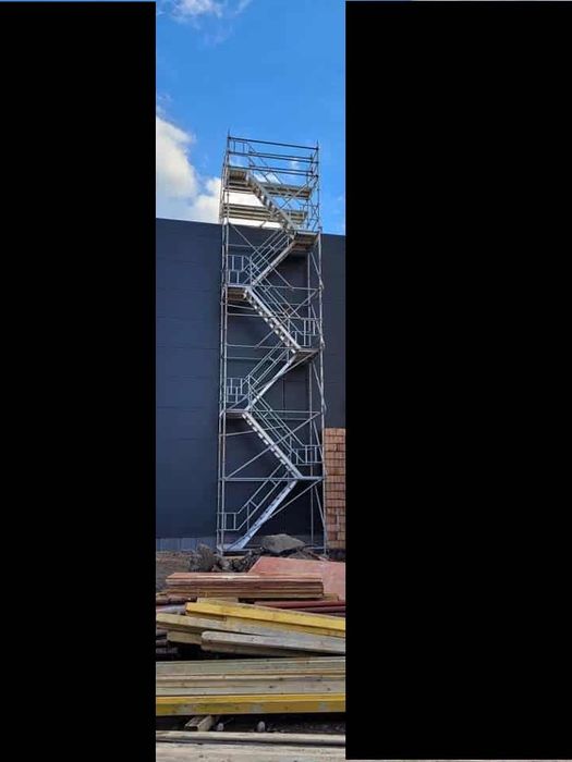 Schodnia budowlana , schodnia Wynajem Montaż TANIO