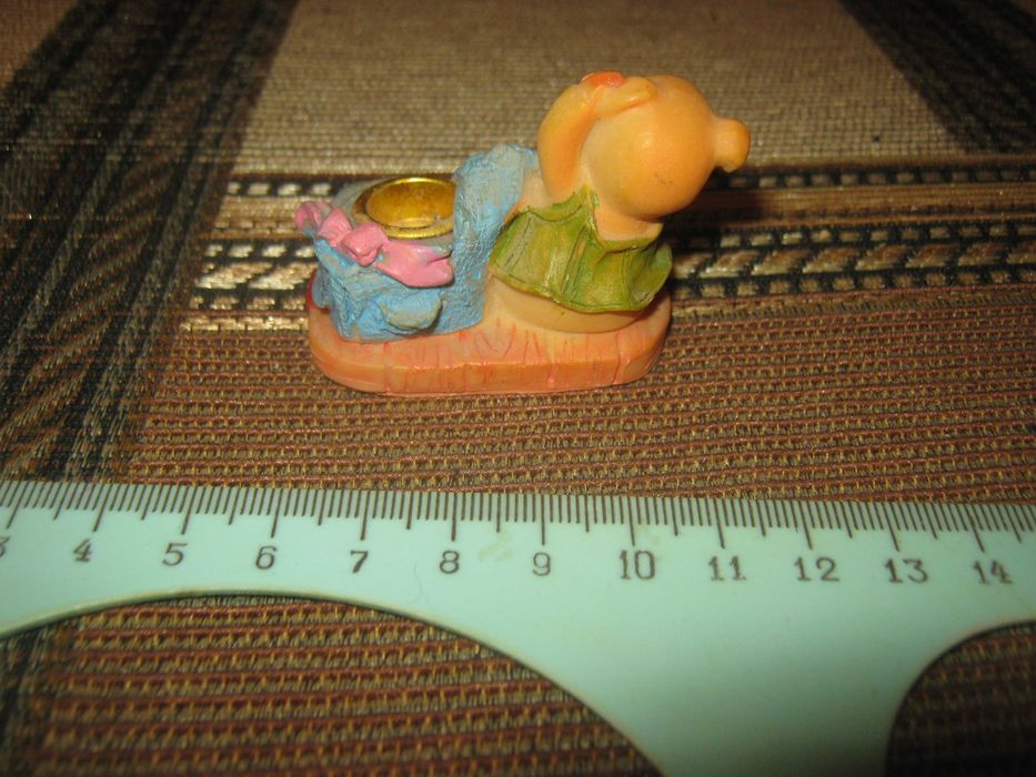 Хрюшка,полимер.Тяжёлый.На подарок.