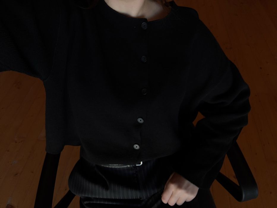 Чорний кардиган Zara