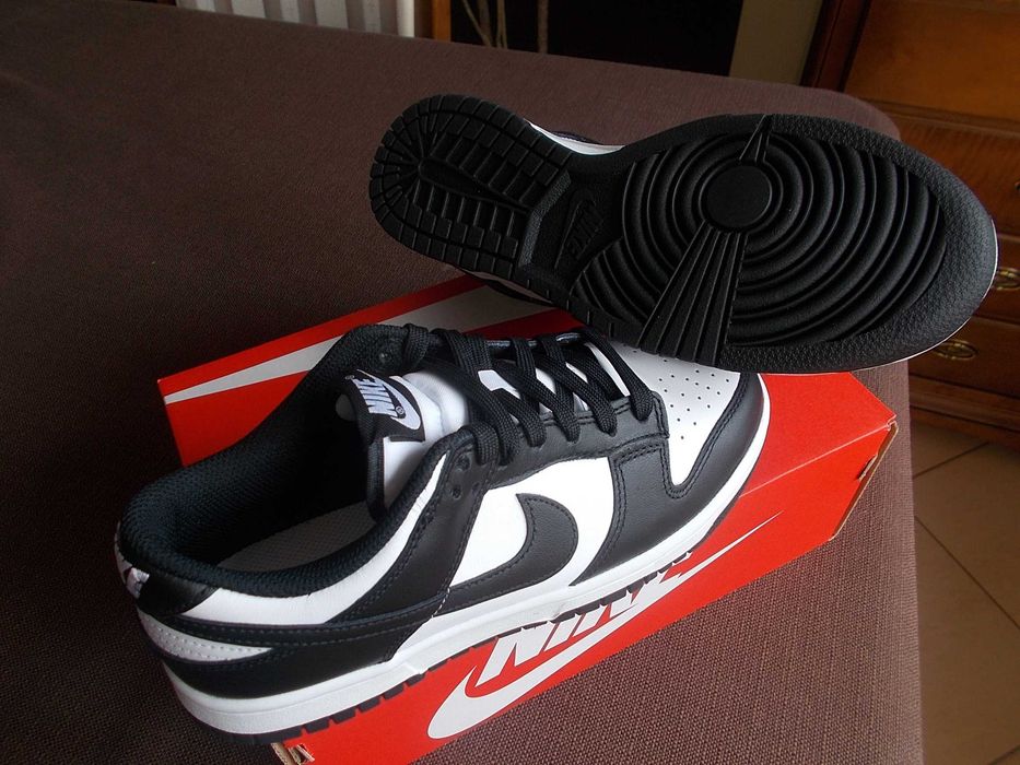 ( r. Eur 38 -24 cm.) Nike Dunk Low White Black Dunk Panda