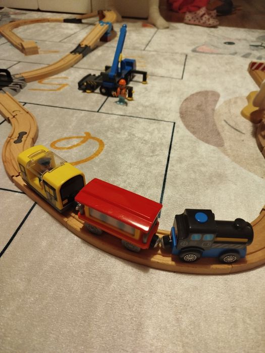 Tory drewniane Lidl playtive kolejka