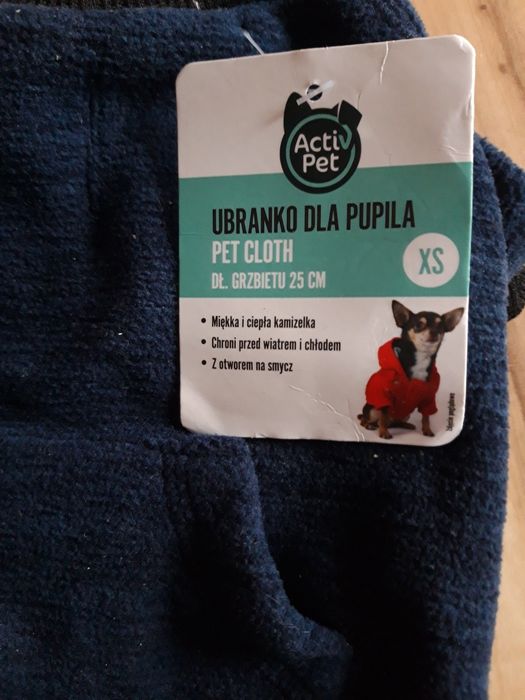 Ubranko dla pupila psa/lub kota