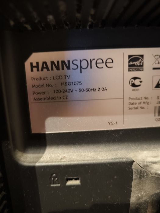 Televisão  Hannspree HSG1075