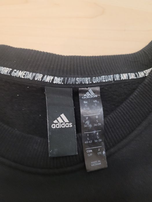 Czarna bluza adidas