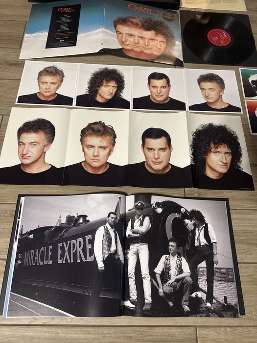 Queen - The Miracle 2022 Box Lp + 5CD + Blu-ray + DVD EMI Vinyl