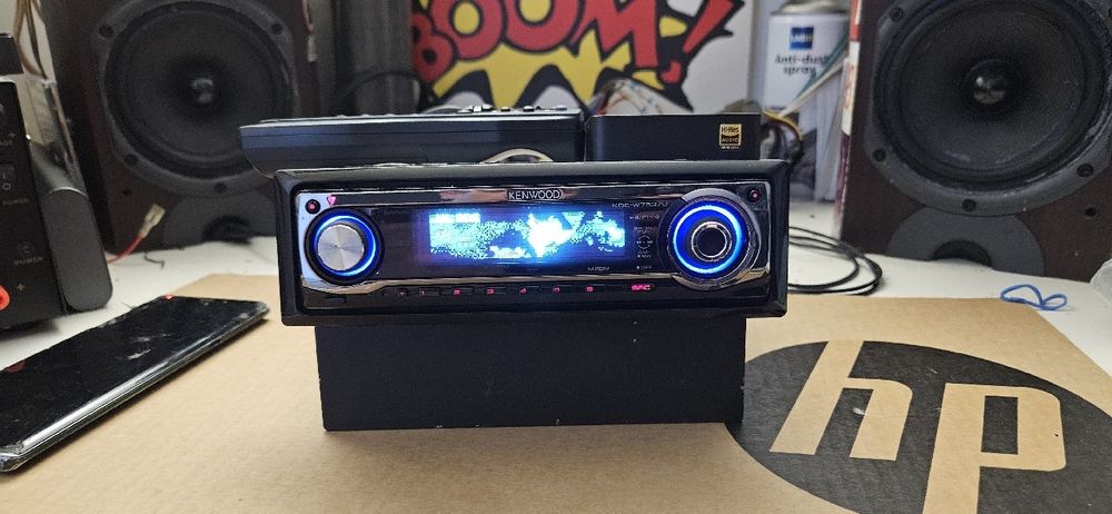 Kenwood KDC-W7537U delfinki, DAC WOLFSON, 2XRCA, Bt LDAC, pilot