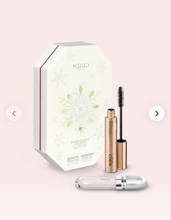 Подарунковий набір Kiko Milano туш блиск тіні