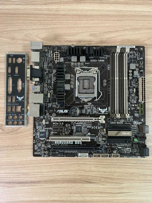 Материнская плата ASUS TUF VANGUARD B85 s1150 DDR3 INTEL XEON Support