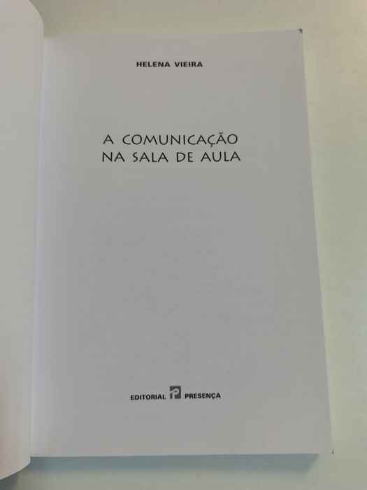 A comunicação na sala de aula, de Helena Vieira