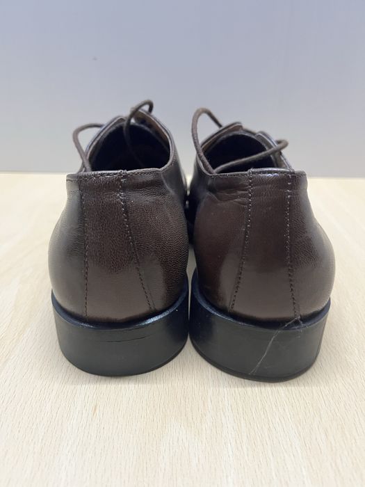 Sapatos Castanhos em couro