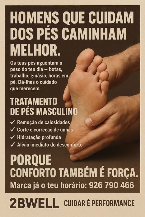 Tratamentos dos pés/Podologia