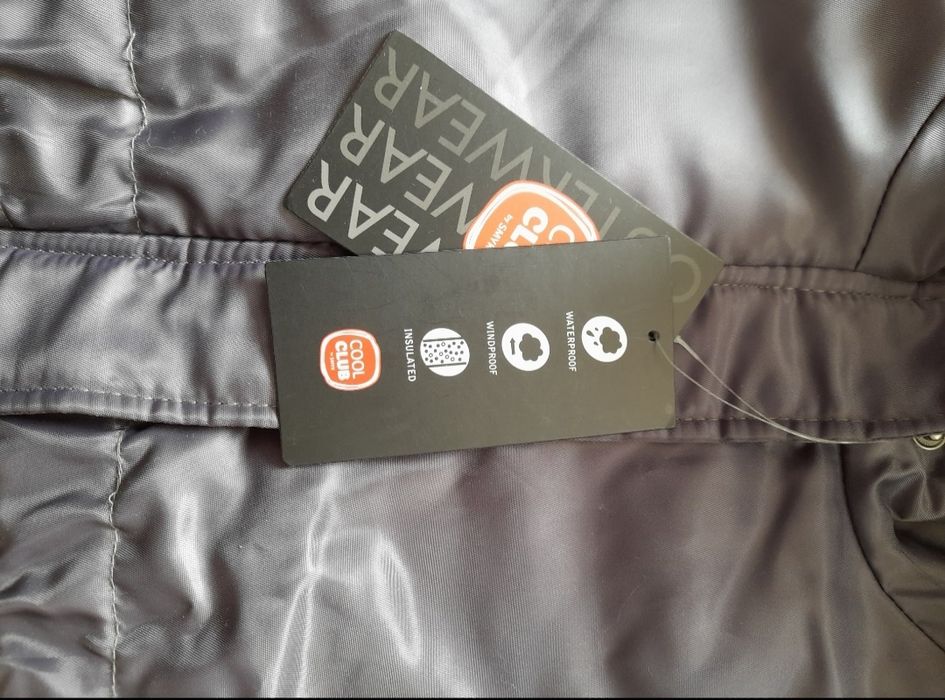 Kurtka zimowa 110 Płaszczyk smyk cool club