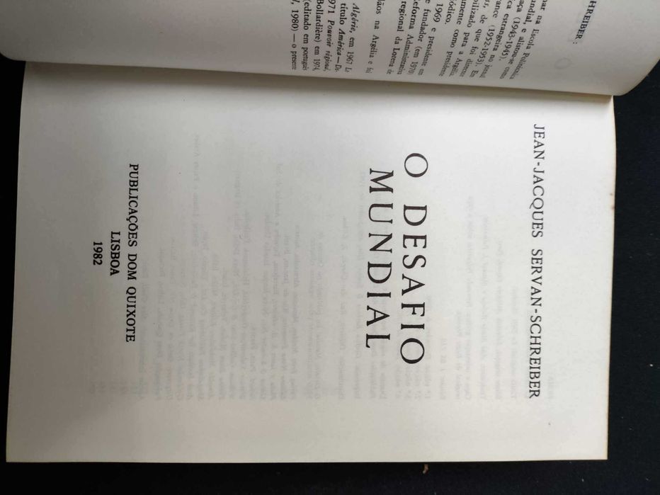 Colecção Bestsellers nº 1,2,3 desafio mundial, sa carneiro