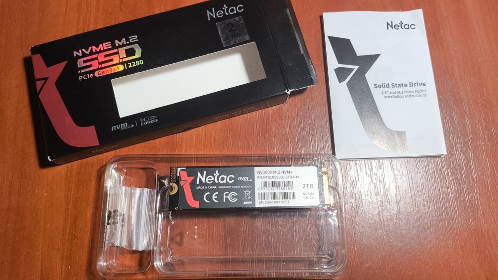 SSD M2 Nvme Netac NV3000 2 TB