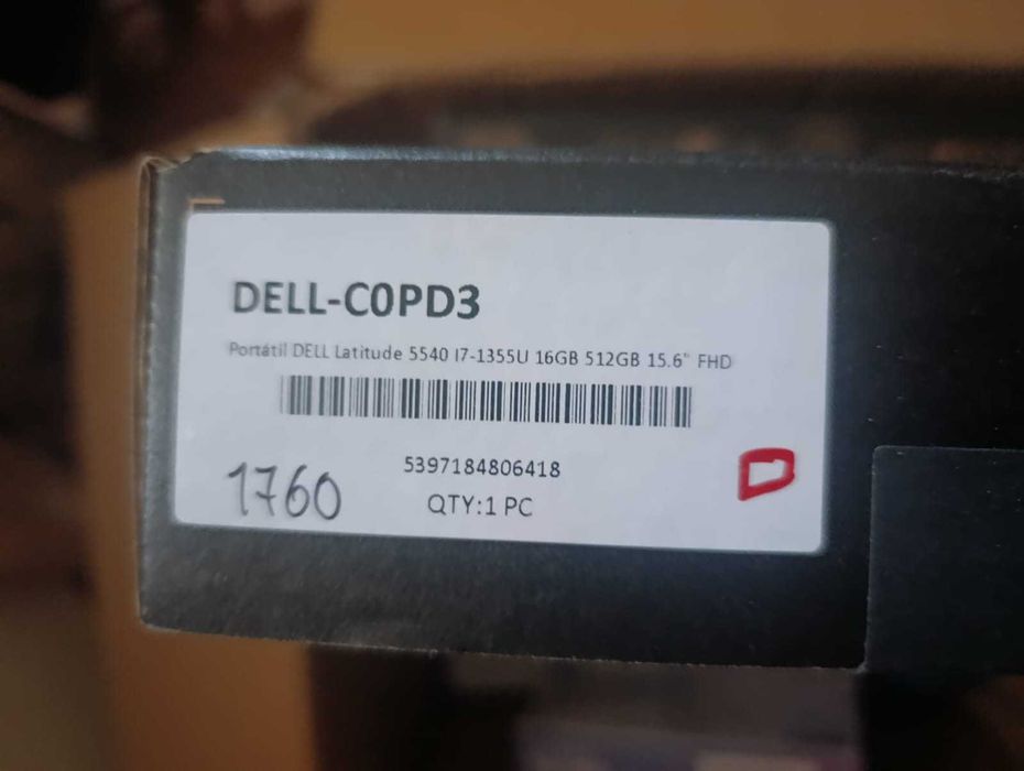 Dell Latitude 5540 – i7-1355U • 16GB • 512GB • 15.6″ – Novo