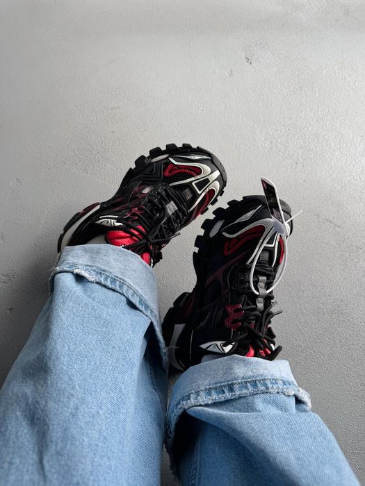 Кросівки Balenciaga Track 2.0 Black/Red premium