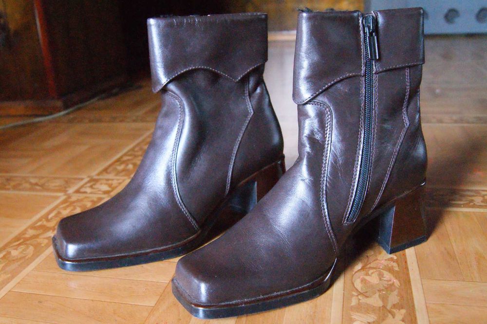 Buty, botki damskie Black Cat, zimowe