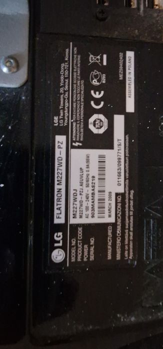2 LG tv 22" HD READY