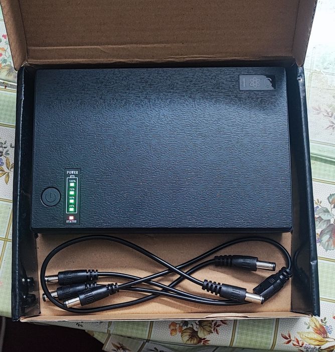 Дбж безперебійне живлення DC1018 безперебійник для роутера, ONU UPS