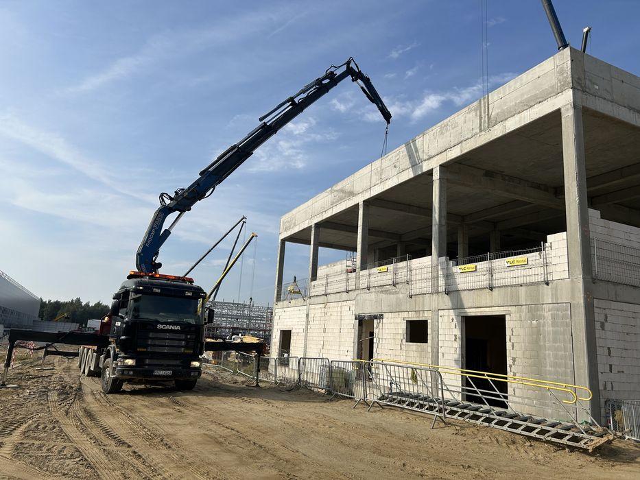 Usługa HDS 21 ton podnoszenia 36 m długości