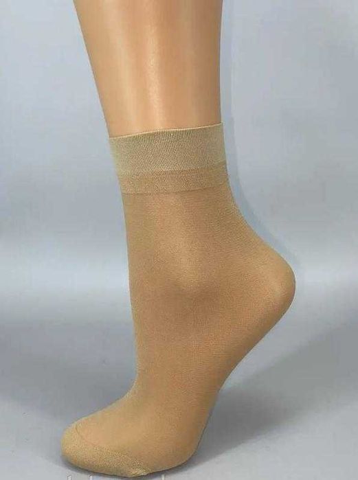 Шкарпетки жіночі бамбукові. в пачці 10 пар. бежеві. китай.