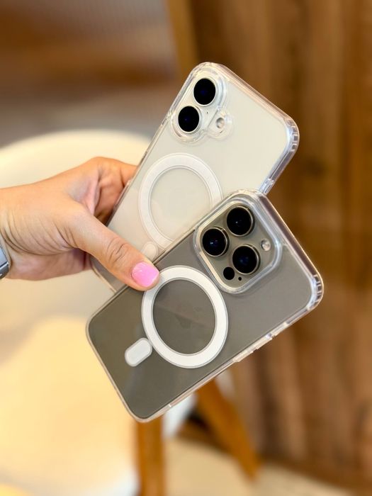 Чохол iPhone 15 Pro Max з MagSafe прозорий чехол Айфон 15 про макс з магсейф