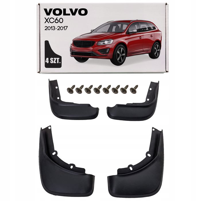 volvo xc60 i 2013-2017 po faceliftingu dedykowane chlapacze komplet