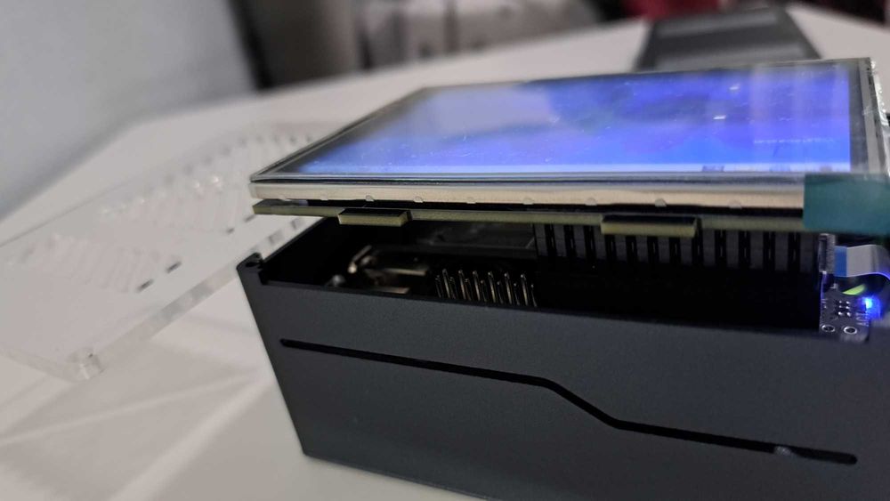 Display LCD 3,5'' 480x320 Touchscreen compatível com Raspberry Pi