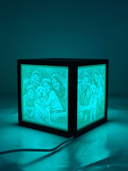 Luminária Cubo Memórias