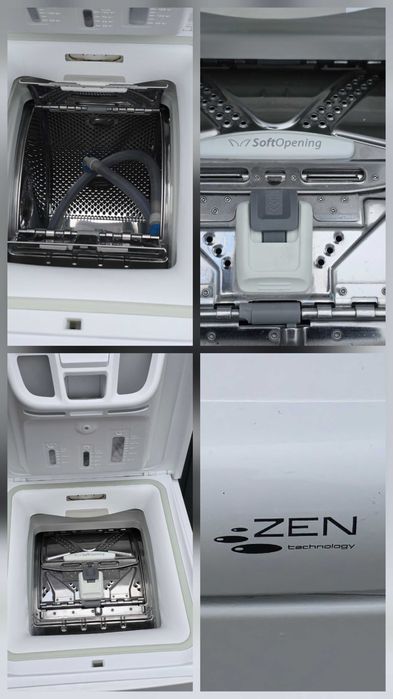 Pralka od góry Bauknecht 6kg,1200rpm, silnik ZEN, Soft Open, gwarancja