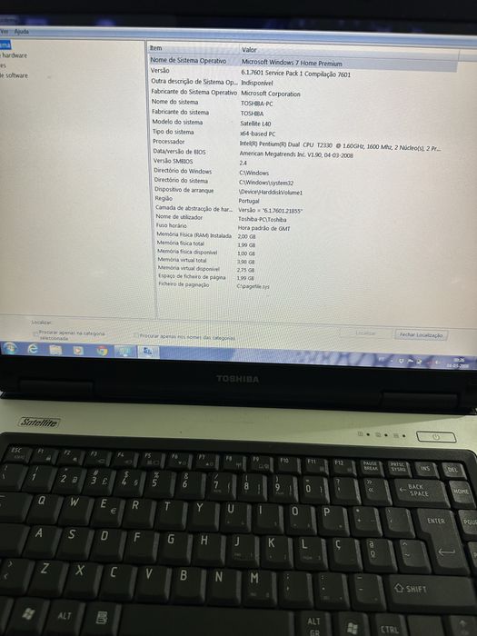 Toshiba Satellite L40