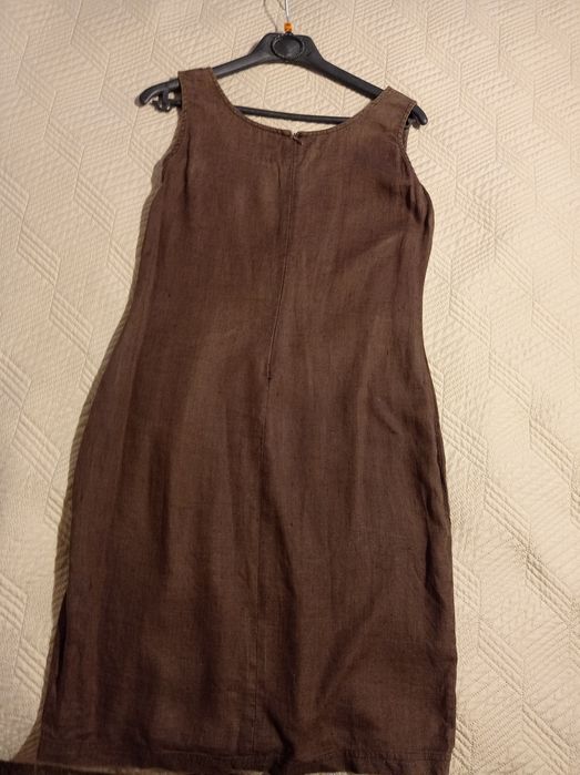 Sukienka lniana 100 % len rozmiar M
