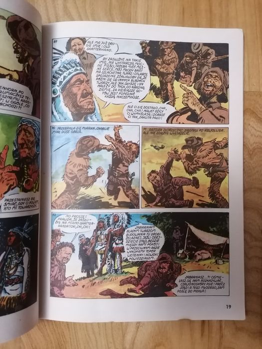 2 komiksy Miasto milczących rewolwerowców Old Shatterhand Dziki Zachód