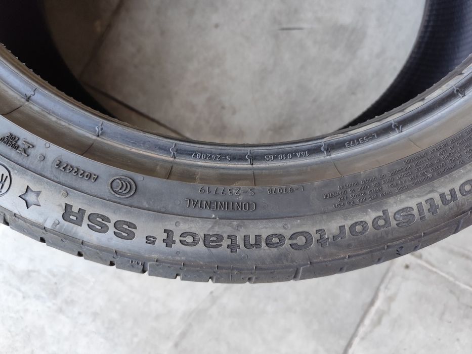 Pneus 22545r18 Continental SC5 Rft 75% piso