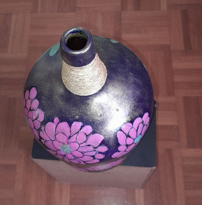 Hand-painted artisan demijohns64738207870851123