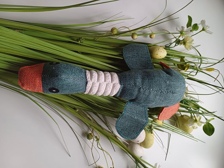 Zabawka kaczka, piszczałka dla psa