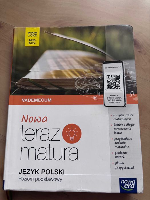 Teraz nowa matura język polski poziom podstawowy vademecum