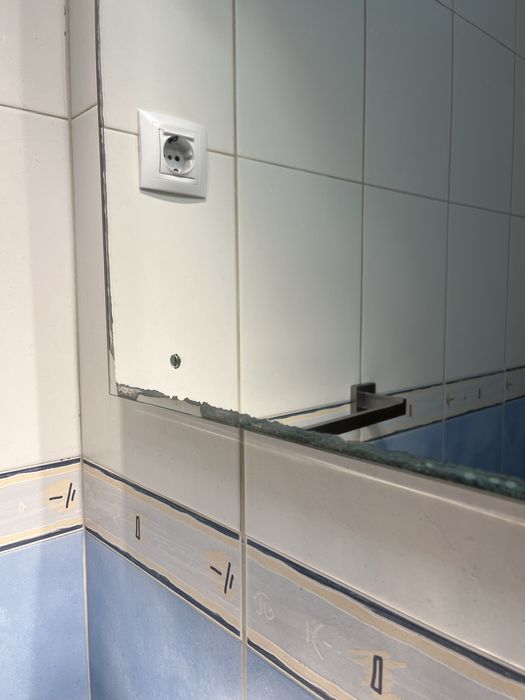 Espelho com lampadas