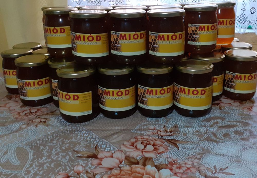 Miód pszczeli z własnej przydomowej pasieki