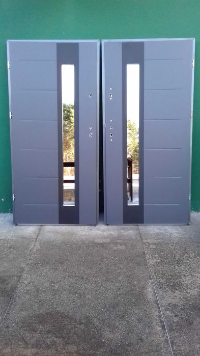 - 40 % Wyprzedaż Drzwi Zewnętrzne 72 mm Antracyt 101 /111 x 208