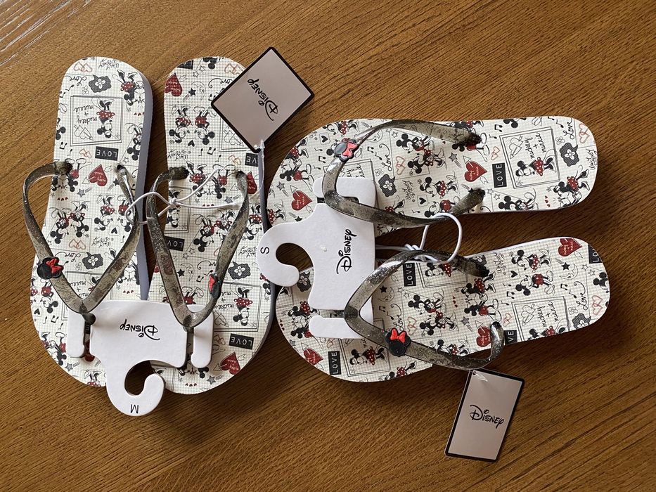 Klapki Japonki Minnie Mouse Disney Myszka Miki Mouse