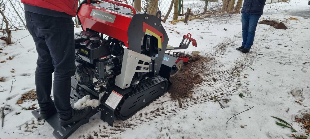 Koparka łańcuchowa hydrauliczna Dr-Tr-20Pro z napędem cena netto