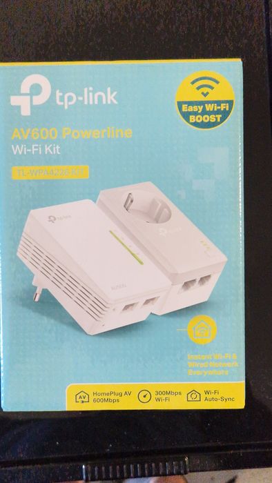 TP-Link AV600 Powerline Kit – Internet via Electrical Wiring up to 600 Mbps64283856933891120